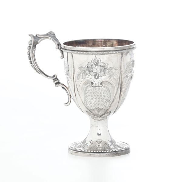 Bicchierino in argento. Birmingham 1863