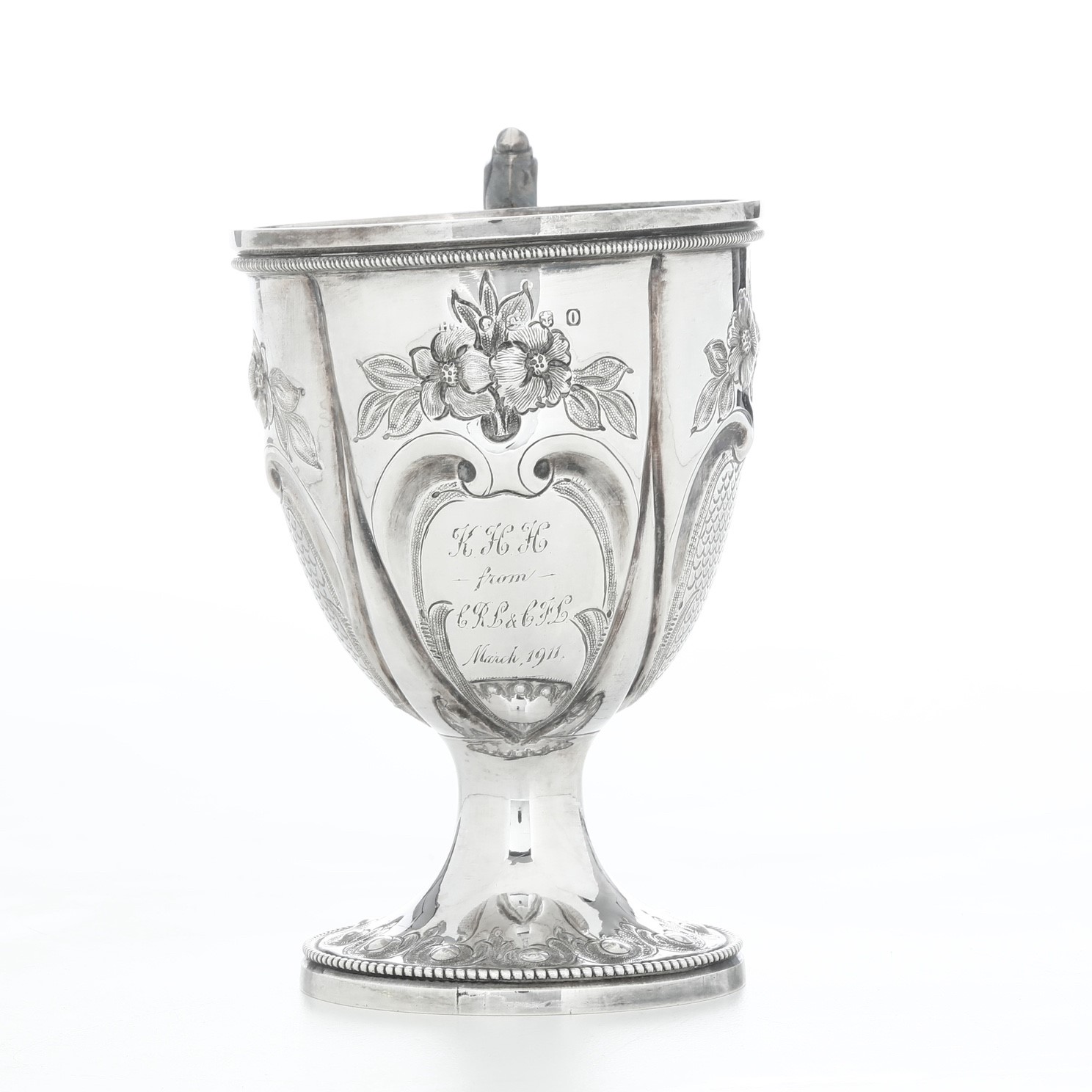 Bicchierino in Argento. Birmingham 1863