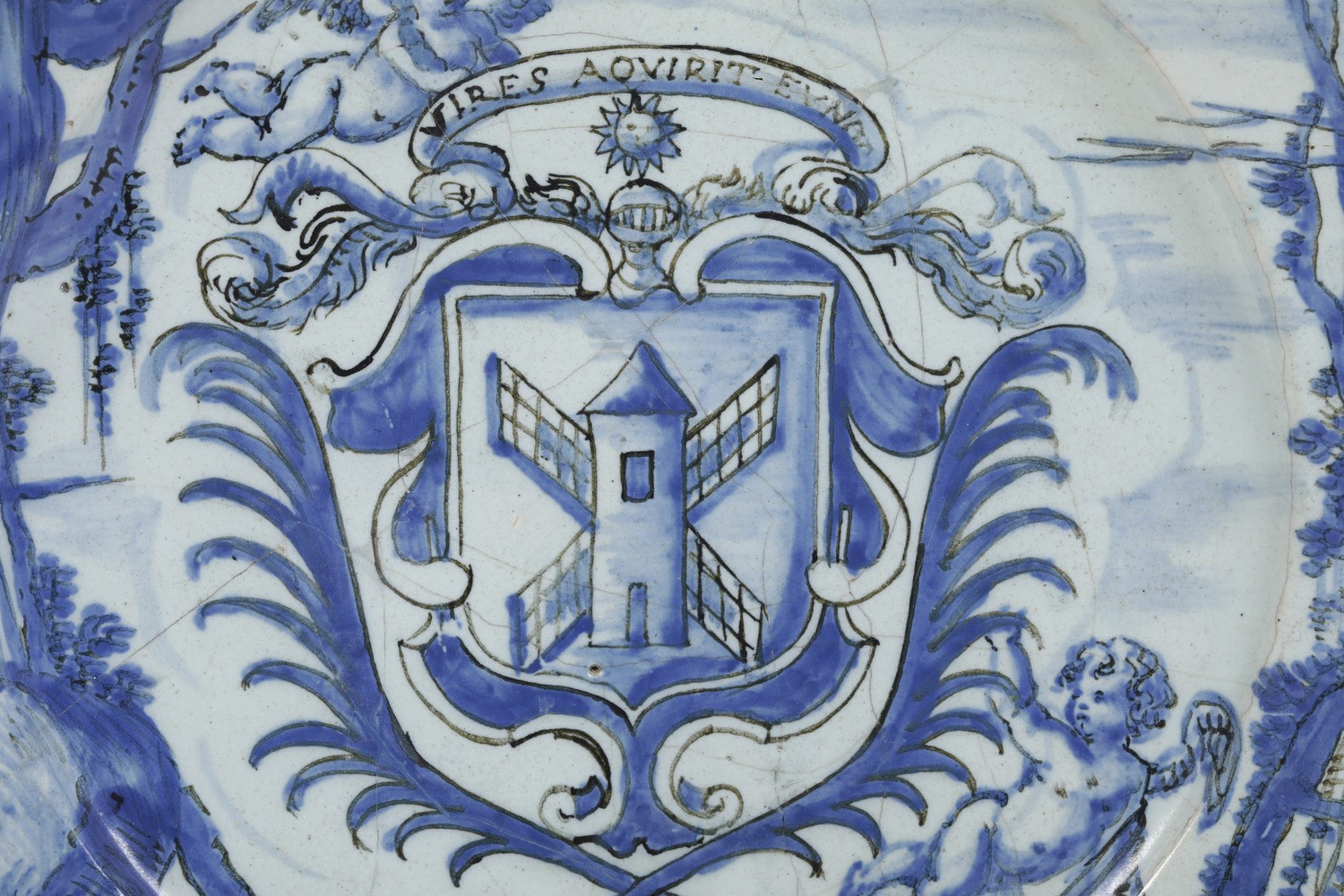 Piatto.savona, XVIII Secolo.