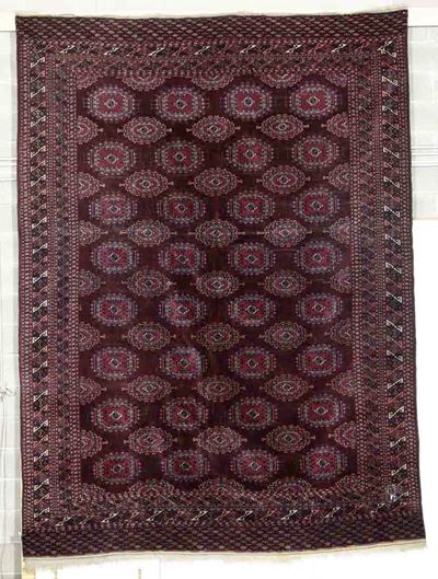 Tappeto Turkmenistan, Inizio XX Secolo