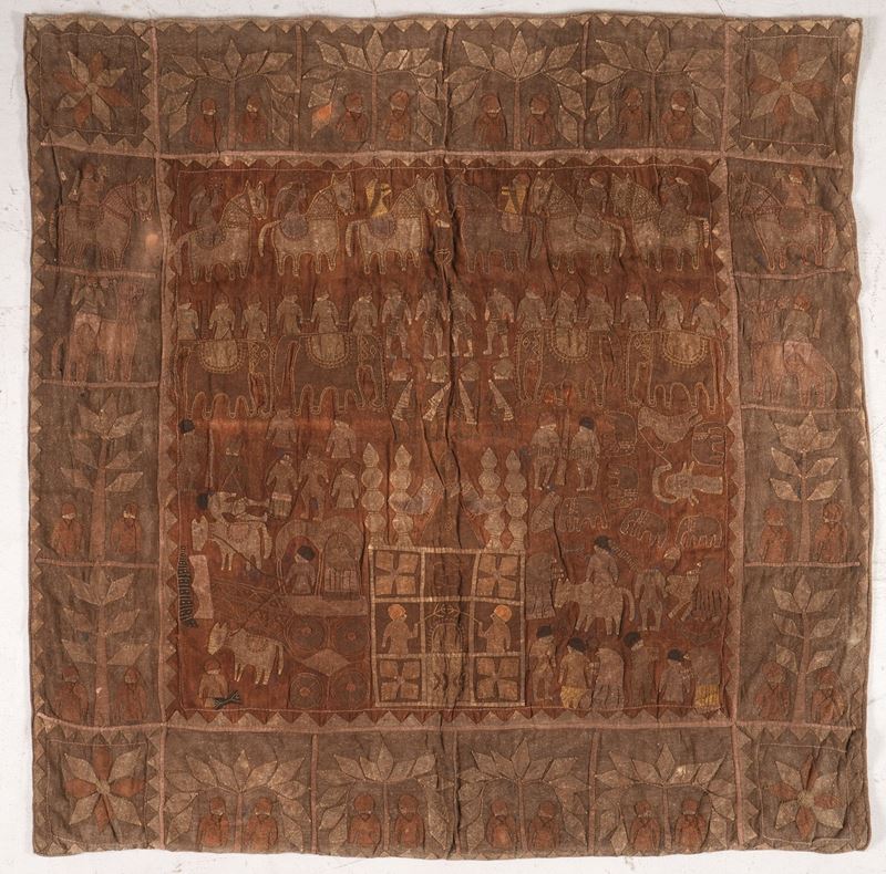Arazzo Tibet, inizio XX secolo  - Auction Carpets - Cambi Casa d'Aste
