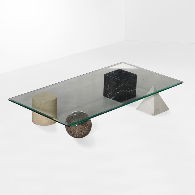 Massimo e Lella Vignelli - Tavolo Basso Mod. Metafora