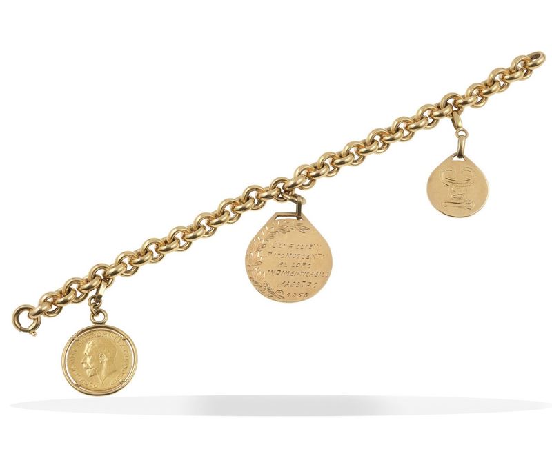 Gold bracelet  - Auction Jewels - Cambi Casa d'Aste