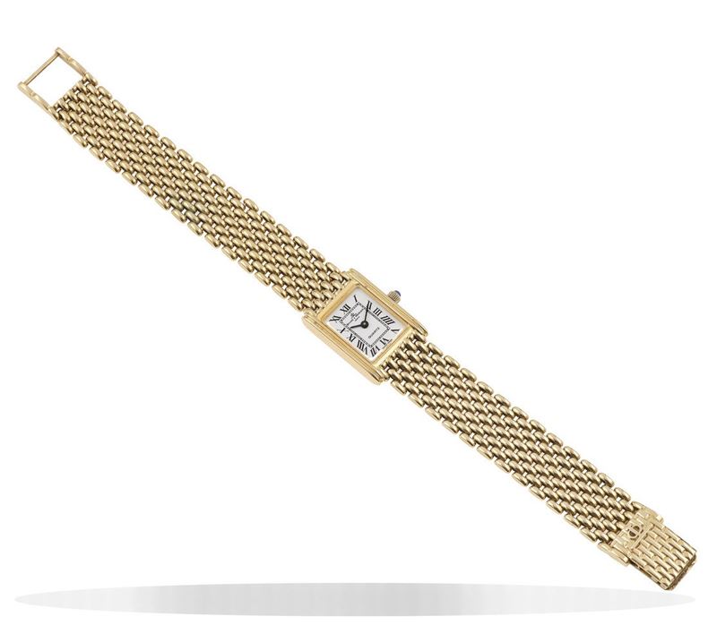 Gold lady's wristwatch. Signed and numbered Baume & Marcier Geneve, n. 18505 1431005  - Auction Jewels - Cambi Casa d'Aste