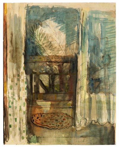 Landscape Through The Window