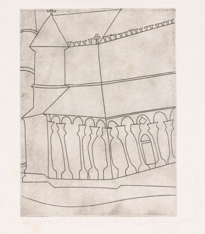 Fragment Of Tuscany Cathedral