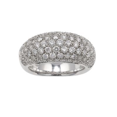 Anello con Pavé di Diamanti