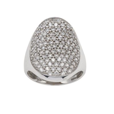 Anello con Pavé di Diamanti