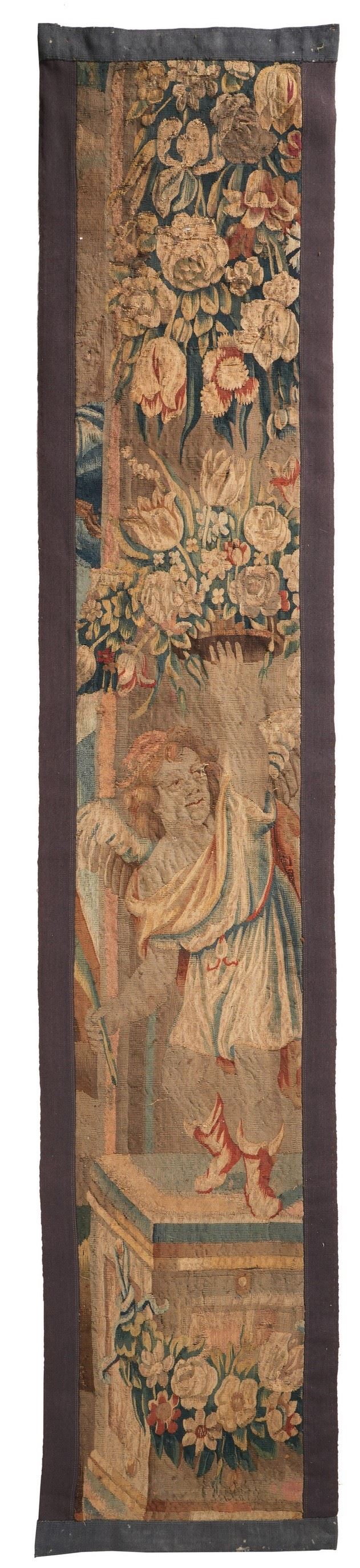 Frammento di arazzo XVII secolo  - Auction Carpets - Cambi Casa d'Aste