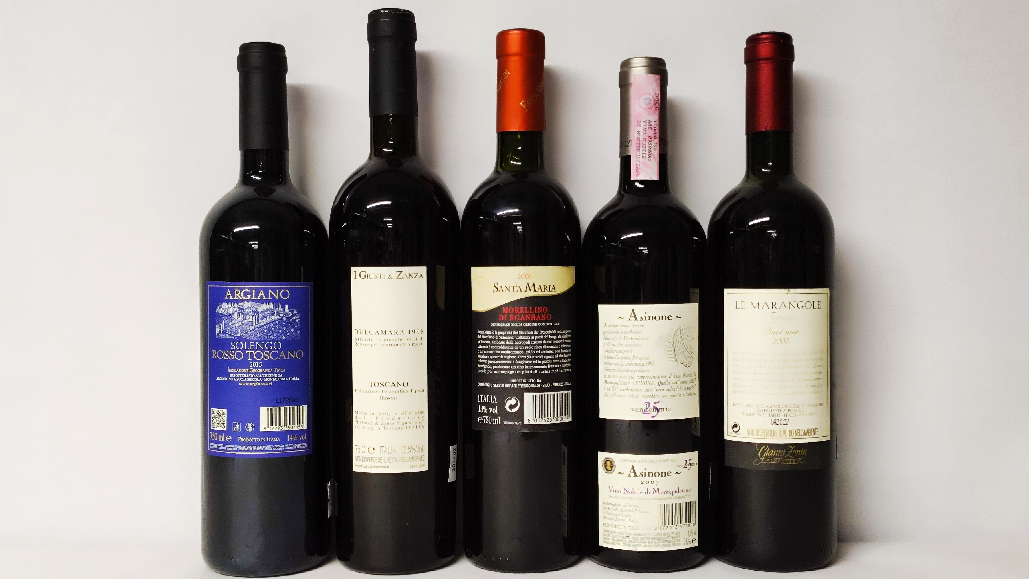 Lotto Misto, Vini Toscana