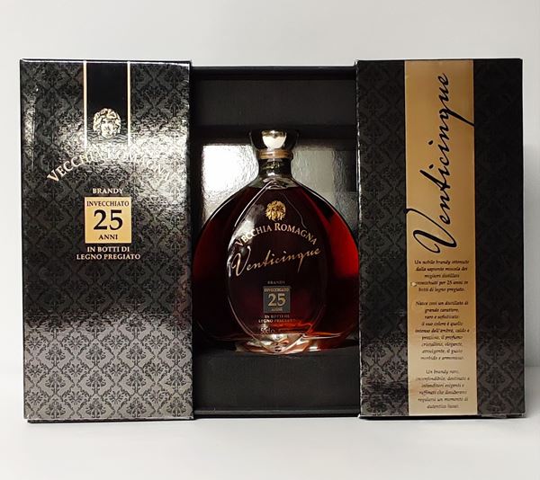 Buton Vecchia Romagna 25 years, Brandy
