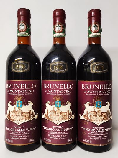 Castello Poggio alle Mura, Brunello di Montalcino 1976