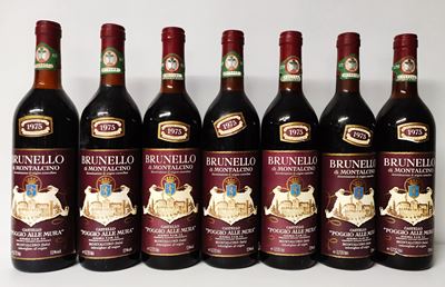 Castello Poggio alle Mura, Brunello di Montalcinno 1975