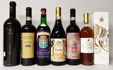 Vigna Savuco, Teo Costa, Fattoria dei Barbi, Terre del Barolo, Colli Senesi, Attemis