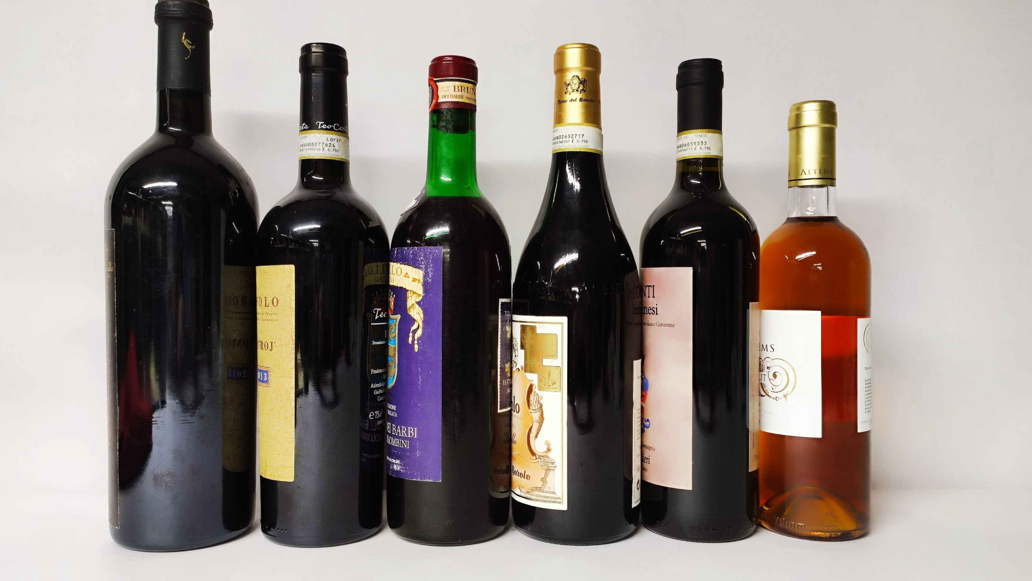 Vigna Savuco, Teo Costa, Fattoria dei Barbi, Terre del Barolo, Colli Senesi, Attemis