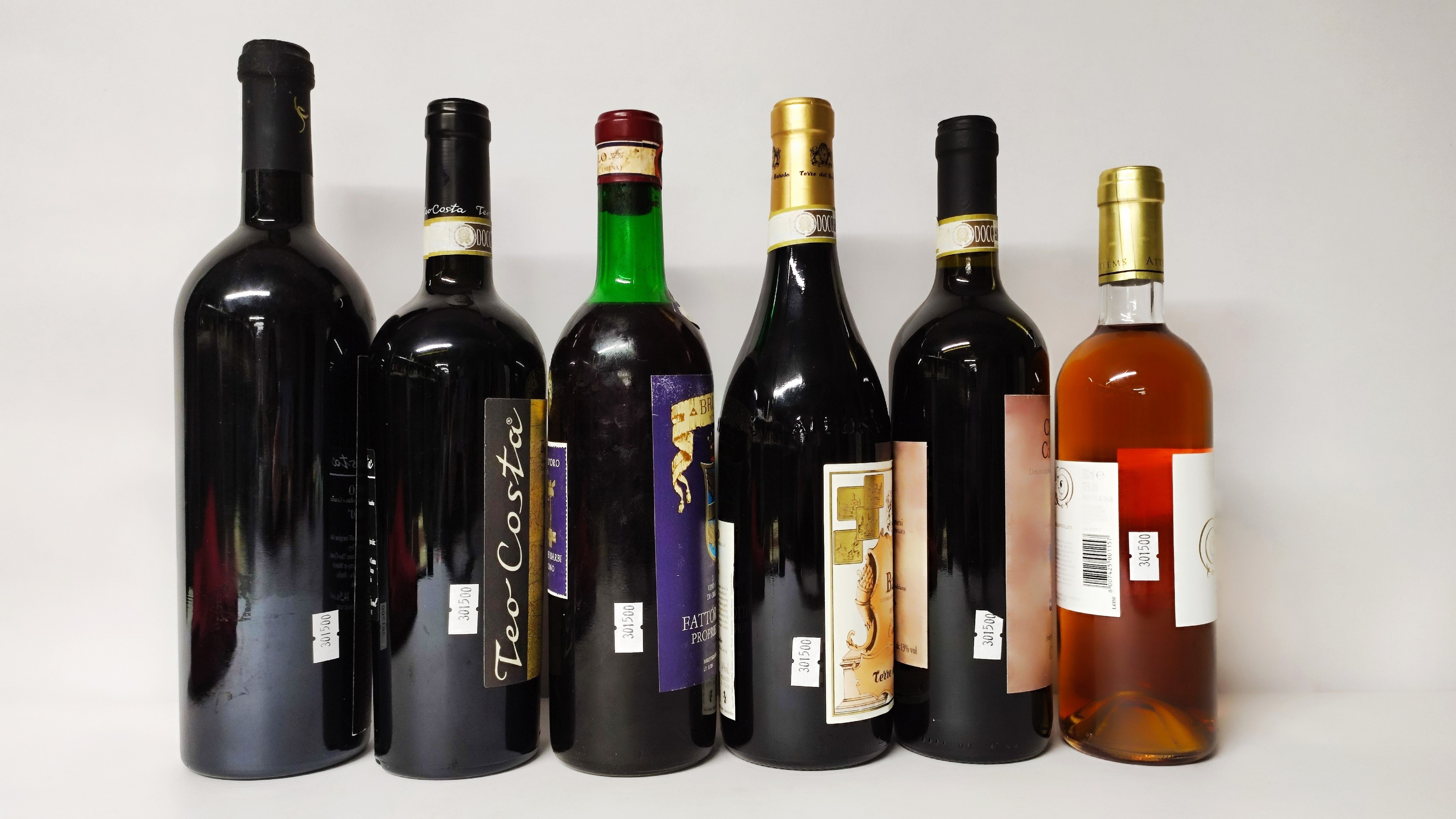 Vigna Savuco, Teo Costa, Fattoria dei Barbi, Terre del Barolo, Colli Senesi, Attemis