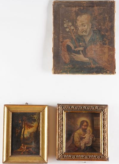 Scuola del XVIII Secolo Soggetto Religiosi