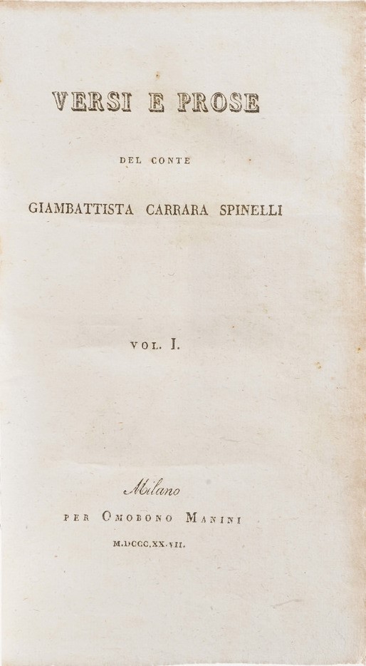 Monti Vincenzo in Morte di Lorenzo Mascheroni, Anno IX (1801)