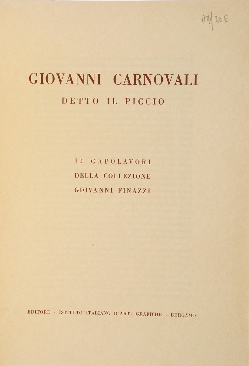 Loghis Ottavio Illustrazione Dell'origine del Progresso delle Arti Belle Fino al Secolo XVI. Berg...