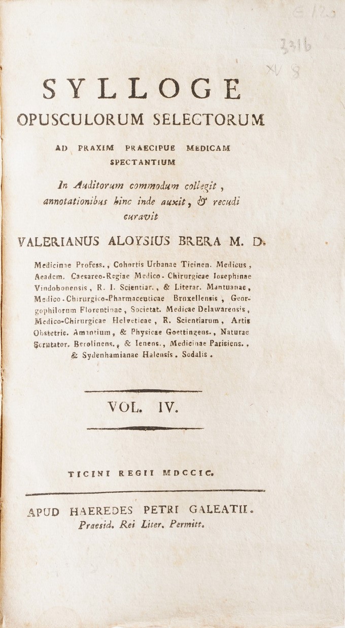 Piens Francesco Tractatus De Febribus in Genere Et Specie...genevae, Apud Samuelem De Tournes, 16...