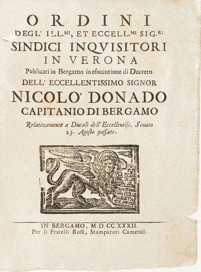 Bergamo-edizioni di Interesse Bergamasco 9 Opere di Interesse Bergamasco o Stampate a Bergamo