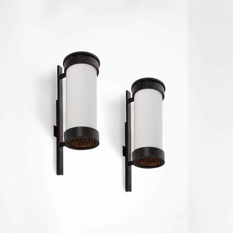 BBPR : Due grandi lampade a parete  - Asta Design 200 - Cambi Casa d'Aste