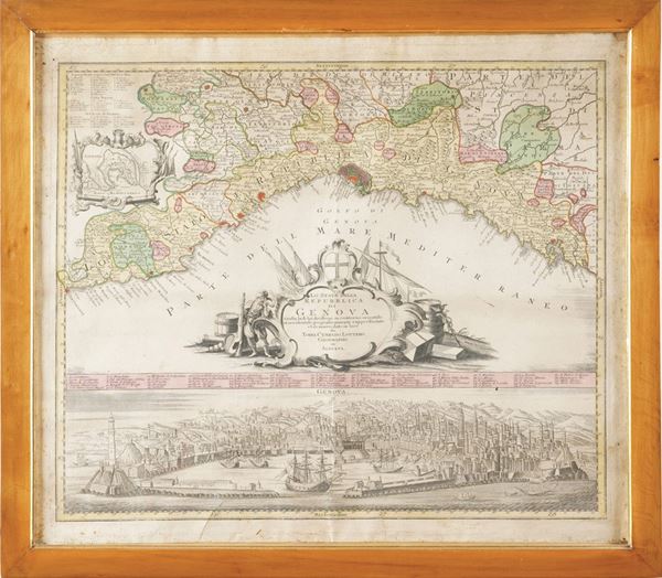 Lotter Tobia Cunrado Lo stato della repubblica di Genova... Augusta, secolo XVIII