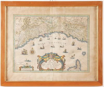 Blaeu Guglielmo Genovesato Serenissimae Reipublicae Genuensis Ducatus Et Dominii Nova Descriptio....