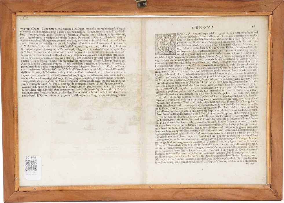 Genova - Vedute Genova, Vedute Viste dal Mare. Secolo XVI-XVII