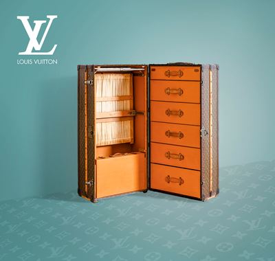 Louis Vuitton Canvas Monogram, Modello Verticale 'delux', Completo in Ogni Parte, Valigetta, Gruc...
