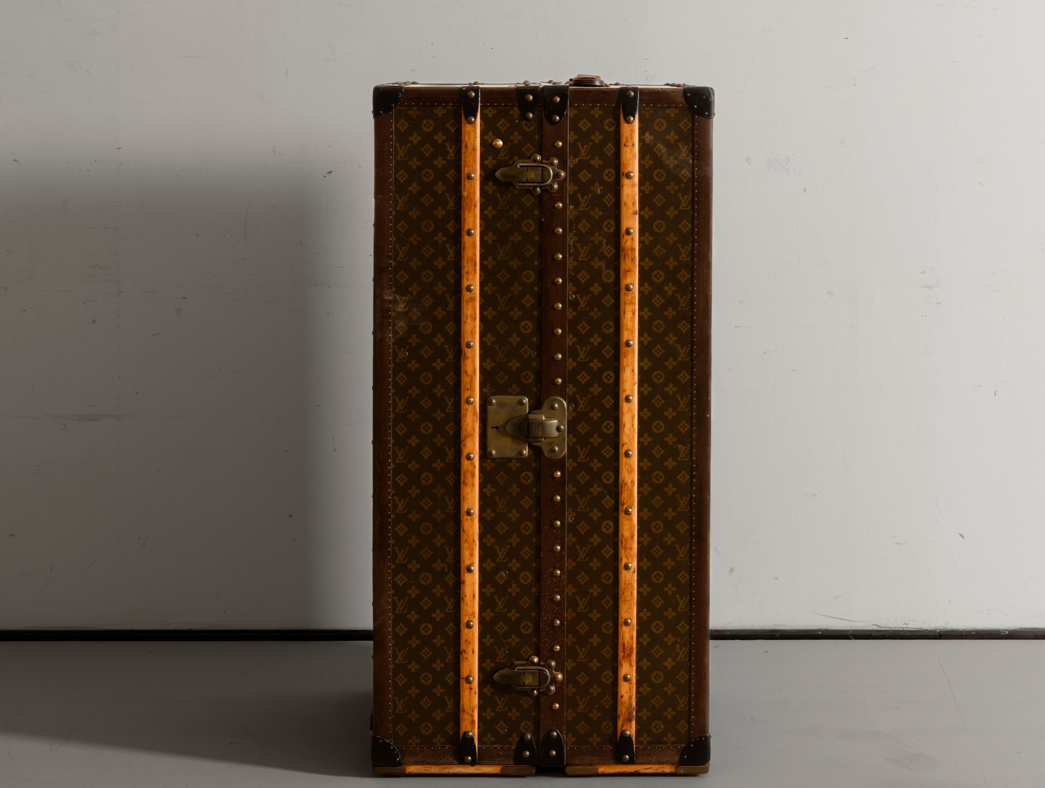 Louis Vuitton Canvas Monogram, Modello Verticale 'delux', Completo in Ogni Parte, Valigetta, Gruc...
