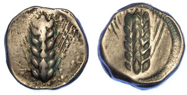 LUCANIA - METAPONTO. Nomos, 470-440 a.C.