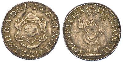 Ferrara. Alfonso II D'este, 1559-1597. Diamante.