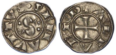 Siena. Repubblica, 1180-1390. Grosso, 1211-1250.