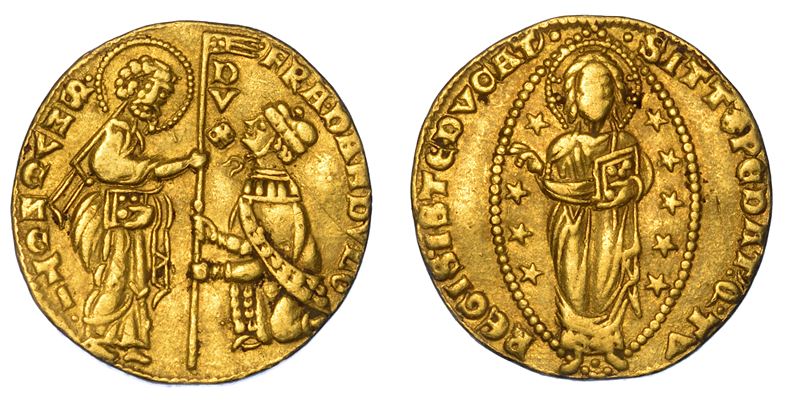 VENEZIA. FRANCESCO DANDOLO, 1329-1339. Ducato.  - Auction Numismatics - Cambi Casa d'Aste