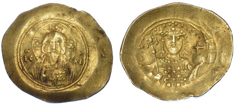 IMPERO ROMANO D’ORIENTE. MICHELE VII, 1071-1078. Histamenon.  - Auction Numismatics - Cambi Casa d'Aste