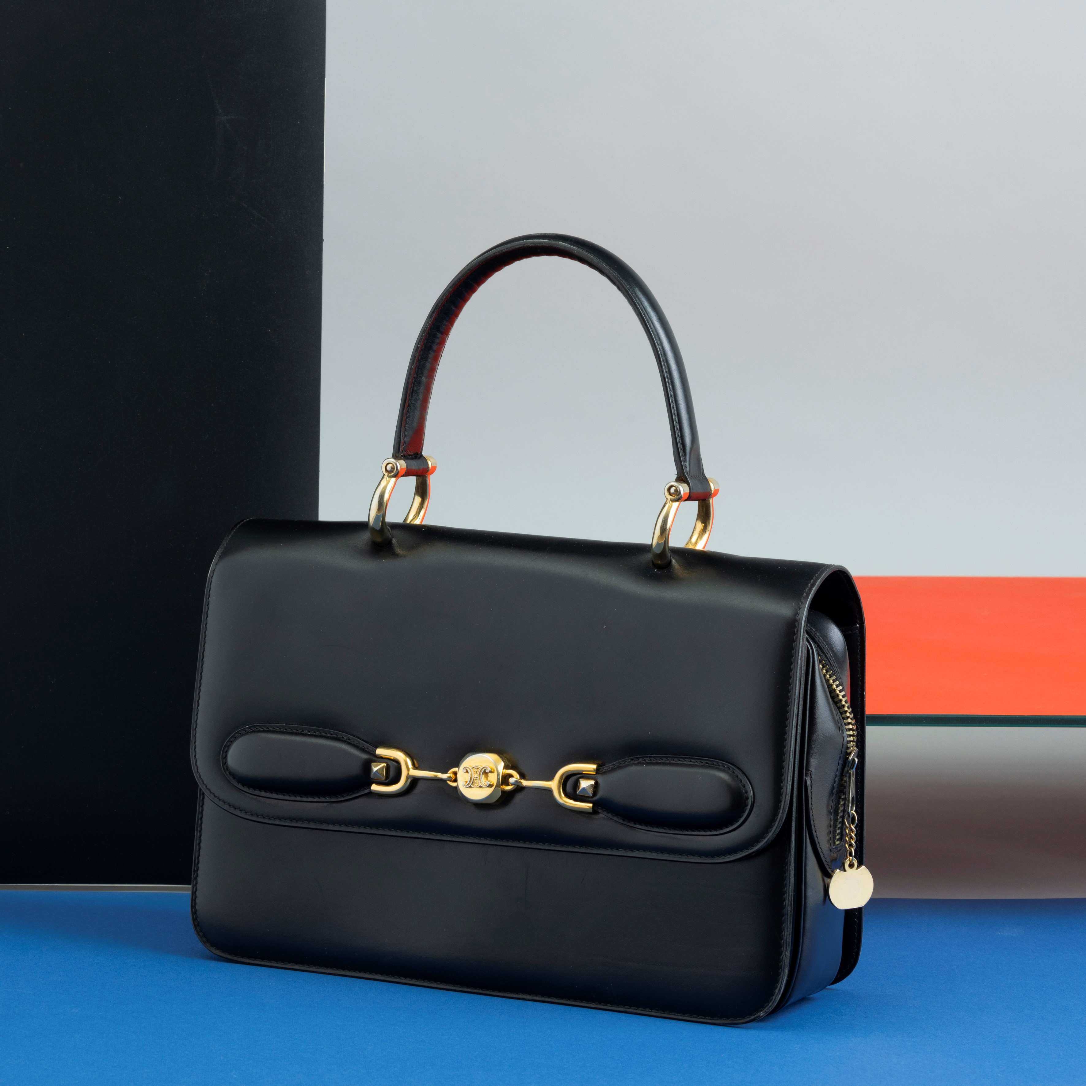 Celine Borsa a Mano in Pelle Nera, Difetti
