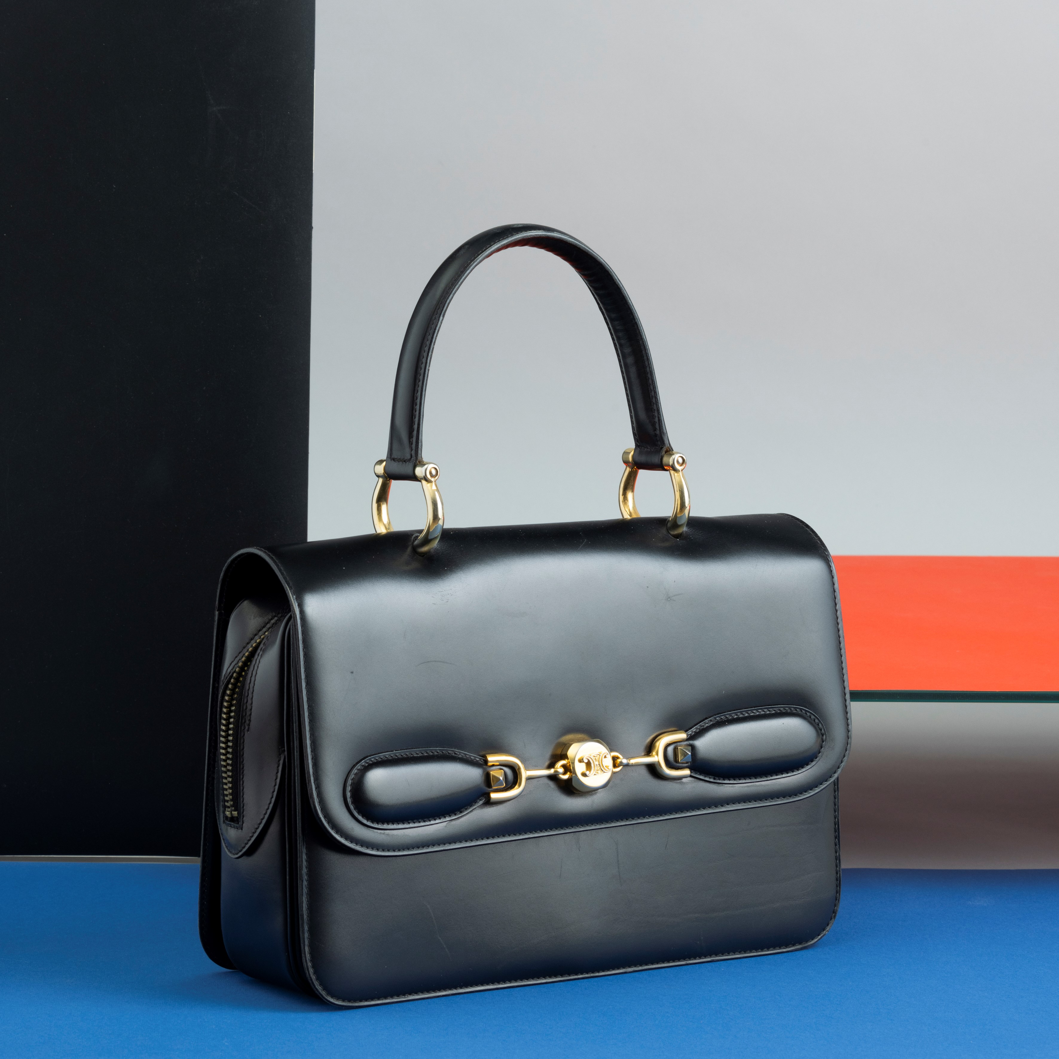 Celine Borsa a Mano in Pelle Nera, Difetti