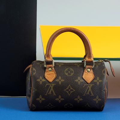 Louis Vuitton Mini Speedy Codice Th 0062, Anni 90, in Canvas Monogram, Difetti, in Buone Condizio...