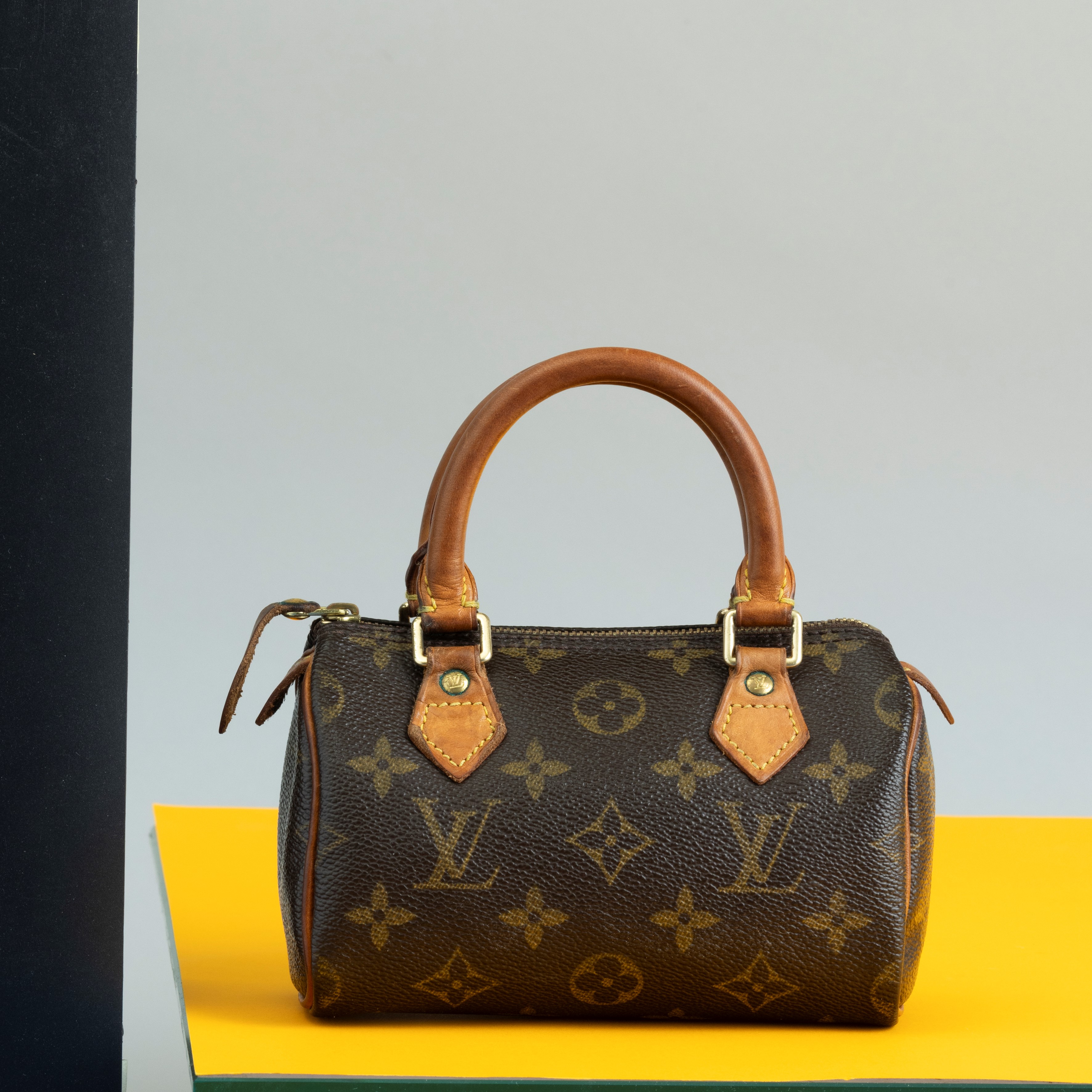 Louis Vuitton Mini Speedy Codice Th 0062, Anni 90, in Canvas Monogram, Difetti, in Buone Condizio...