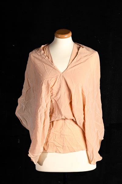 Louis Vuitton Lotto di 3 Capi: Camicia Rosa Cipria in Seta e Elasten - Codice Identificativo N. R...