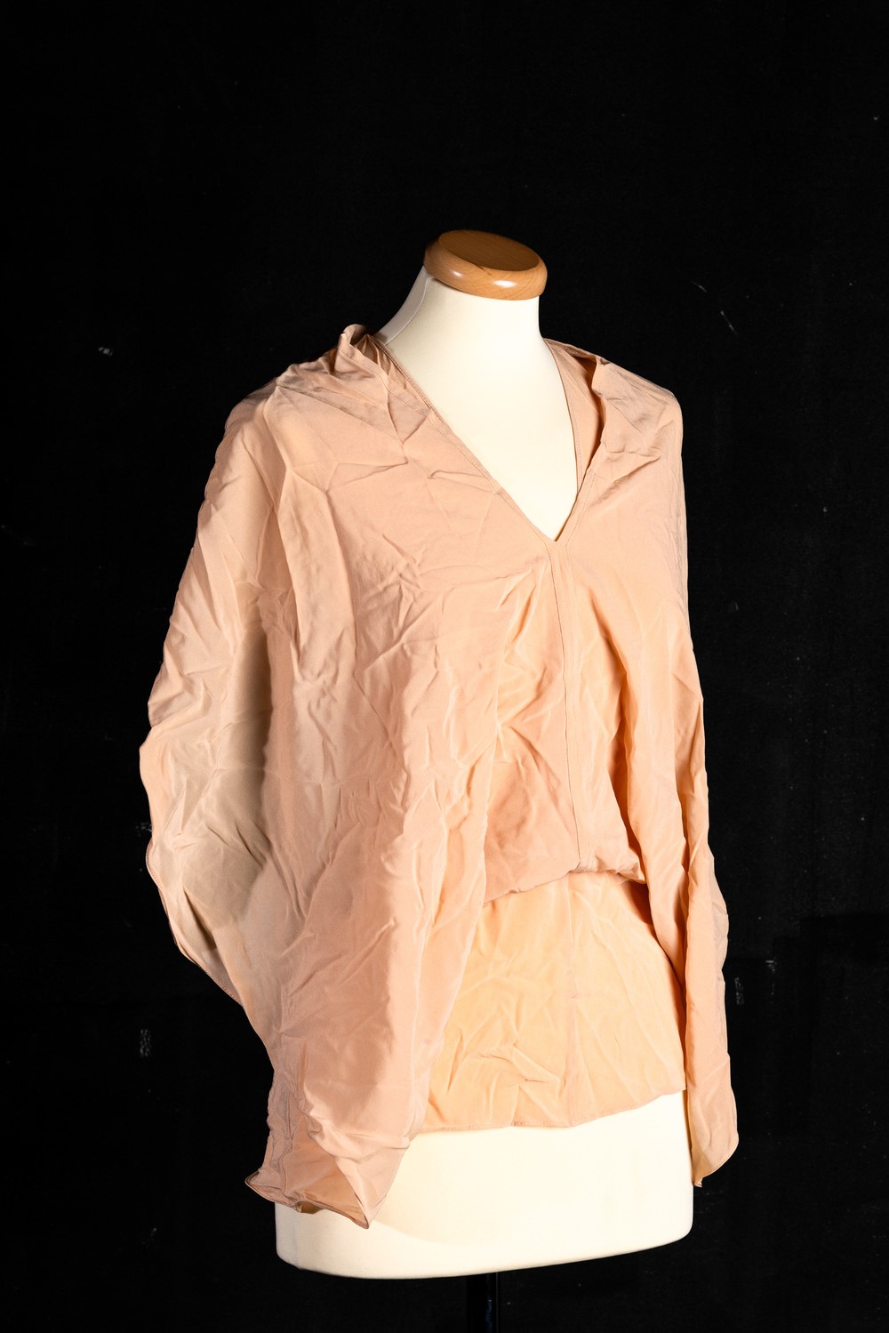 Louis Vuitton Lotto di 3 Capi: Camicia Rosa Cipria in Seta e Elasten - Codice Identificativo N. R...