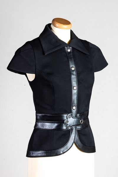 Louis Vuitton Lotto di 3 Capi: Felpa con Cappuccio in Cotone Bianc con Stampa Ricamata Argentata ...