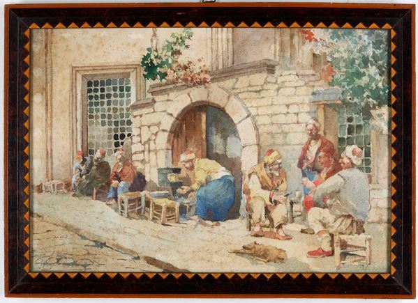 Firma illegibile Caffè arabo