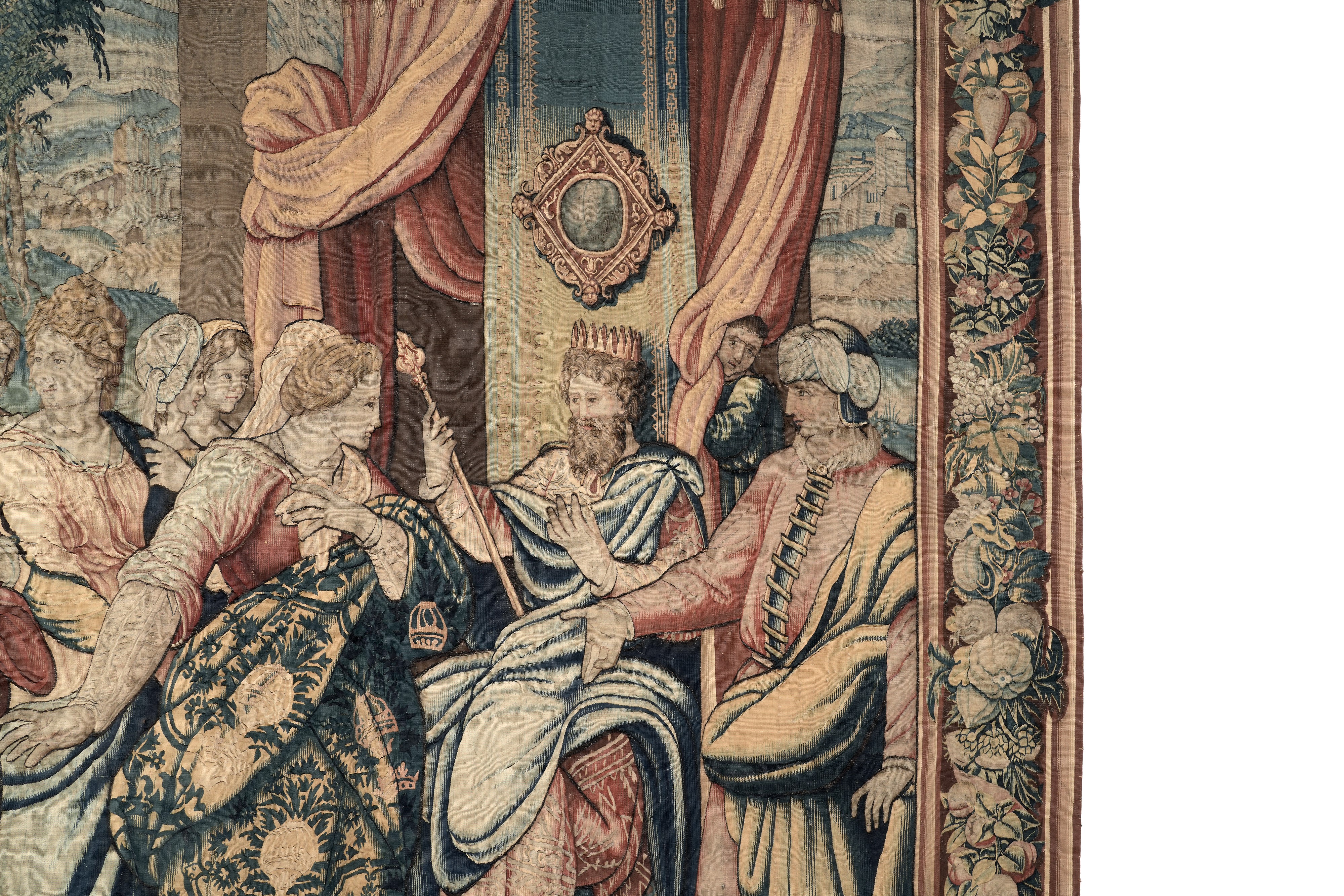 Importante Arazzo, Bruxelles Fine XVI Inizio XVII Secolo