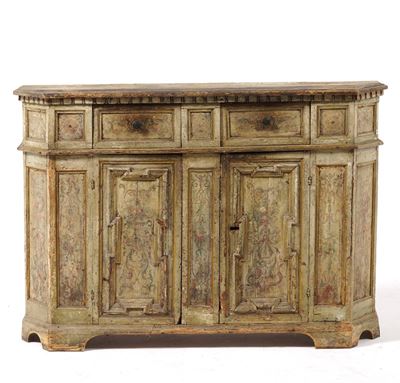 Credenza Laccata. XVIII Secolo