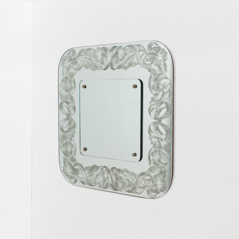 Giovanni Gariboldi : Specchio a parete  - Auction Design - Cambi Casa d'Aste