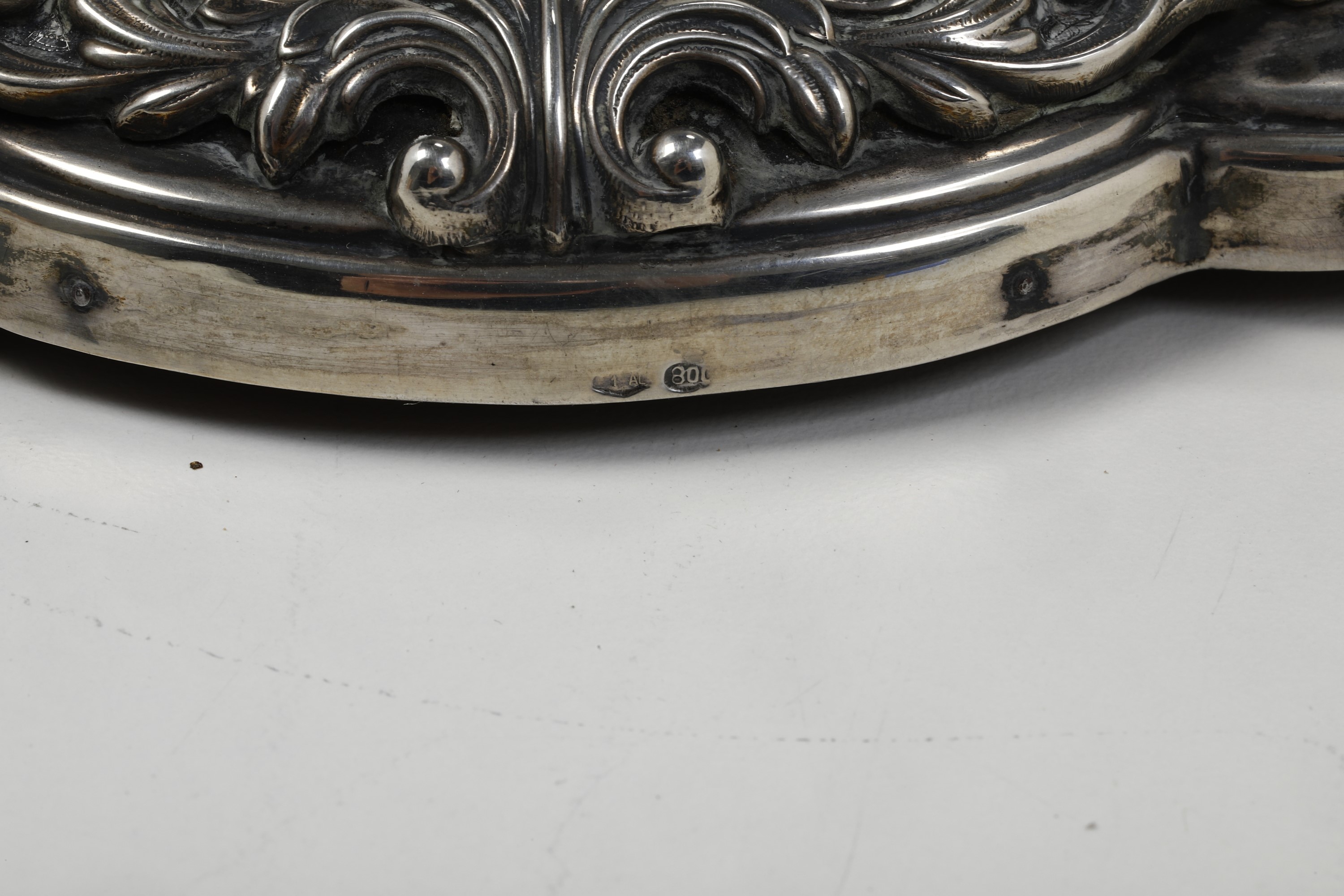 Presentoire a Specchio. Argenteria Italiana del XX Secolo, Argentiere Cesa, Alessandria