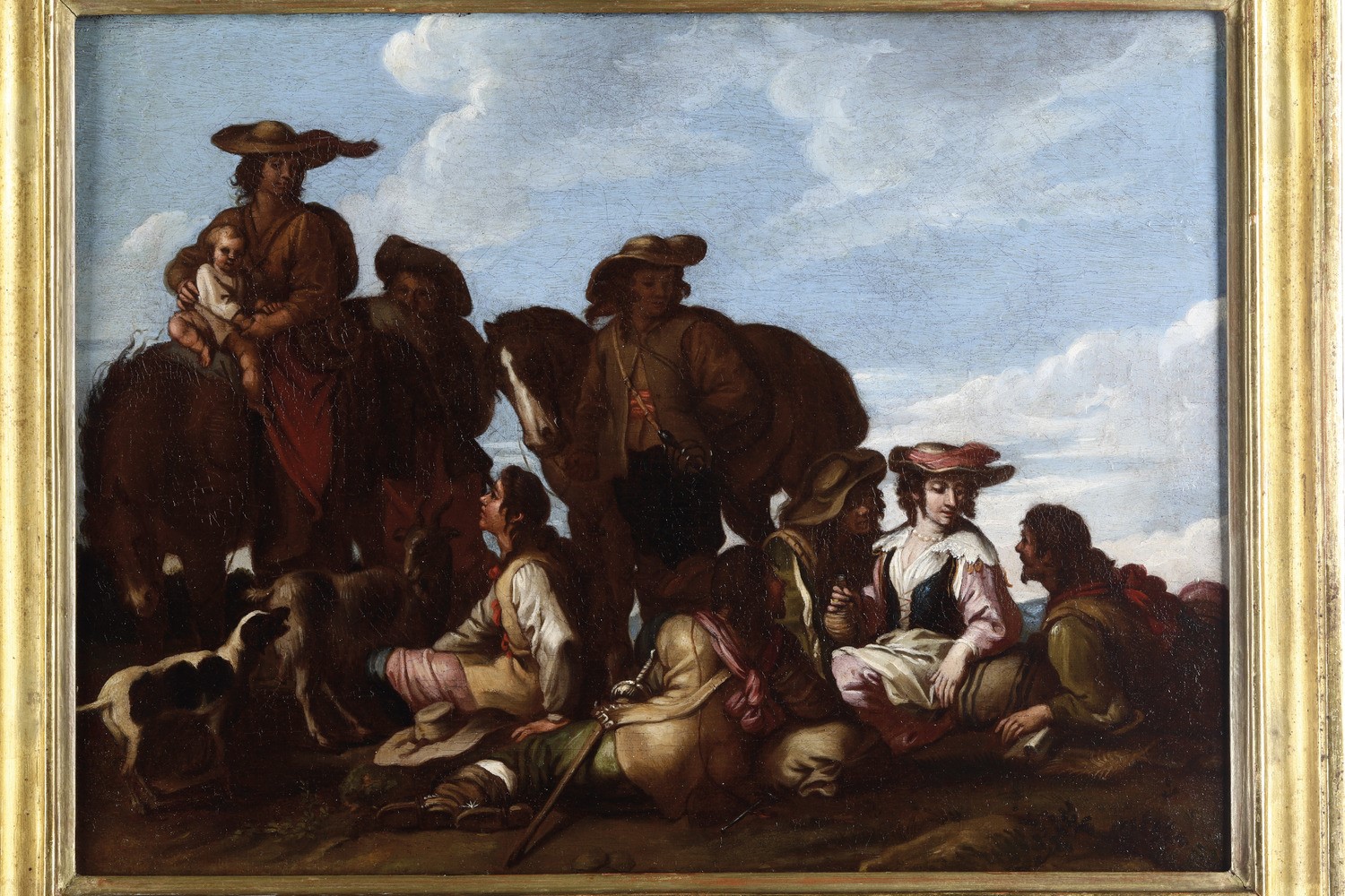 Cornelio De Wael - Scene di Genere con Contadini e Popolani