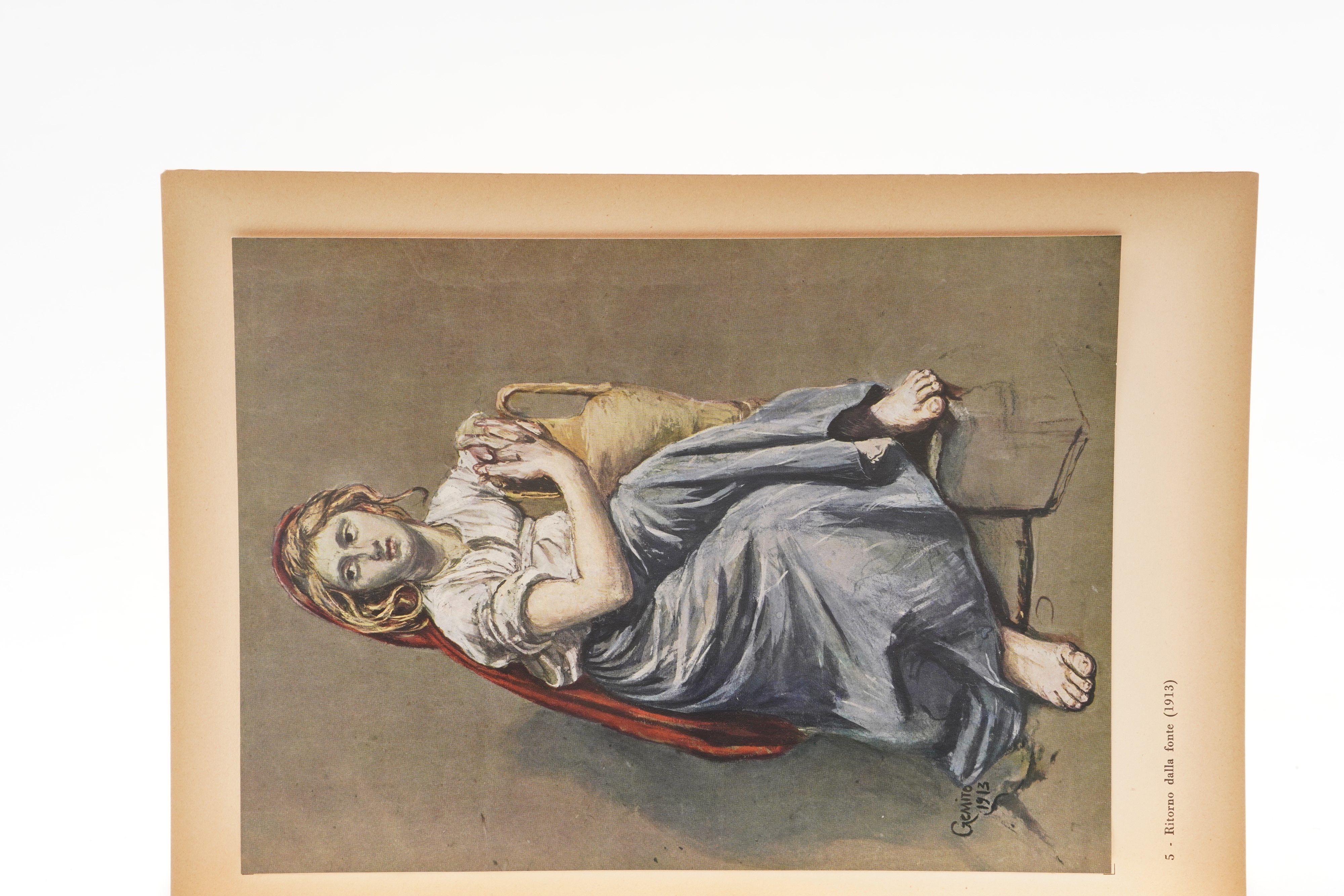 Gemito Vincenzo Esemplare N.311 su 1000 Ed. Arnaud Firenze, Firmato con Dedica